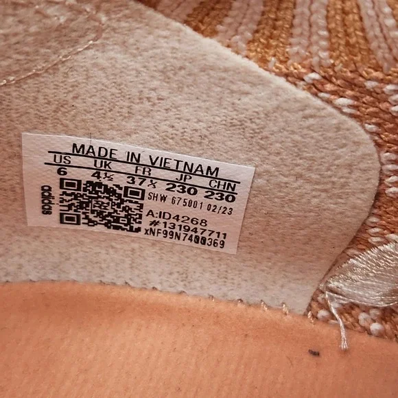 Adidas NMD W1 Shoes Womens Size 6 Pink White Stripe Originals ID4268 Boost Sole - Picture 7 of 11